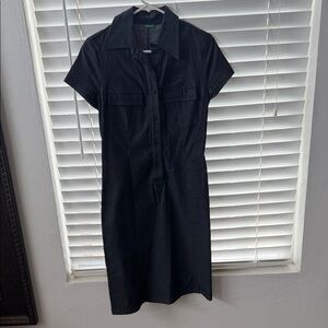 United Colors of Benetton Denim Midi Dress